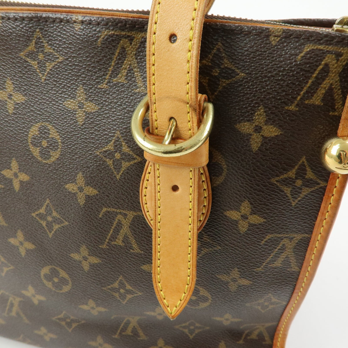 Louis Vuitton Popincourt Monogram Canvas Brown Canvas Shoulder Bag Bag (Pre-Owned)