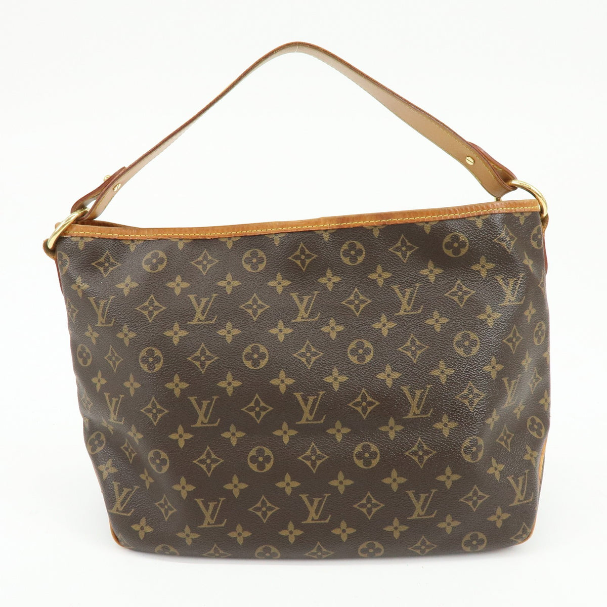 Louis Vuitton Delightful Monogram Canvas Brown Canvas Handbag (Pre-Owned)