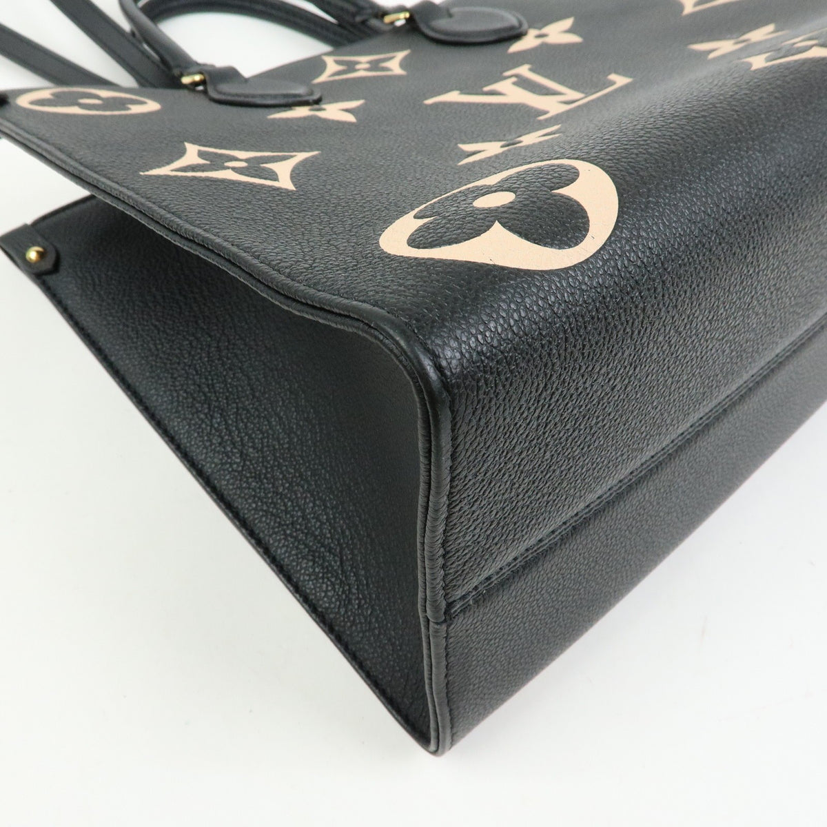 Louis Vuitton Onthego Bicolor Monogram Empreinte Giant Black Leather Tote Bag Bag (Pre-Owned)