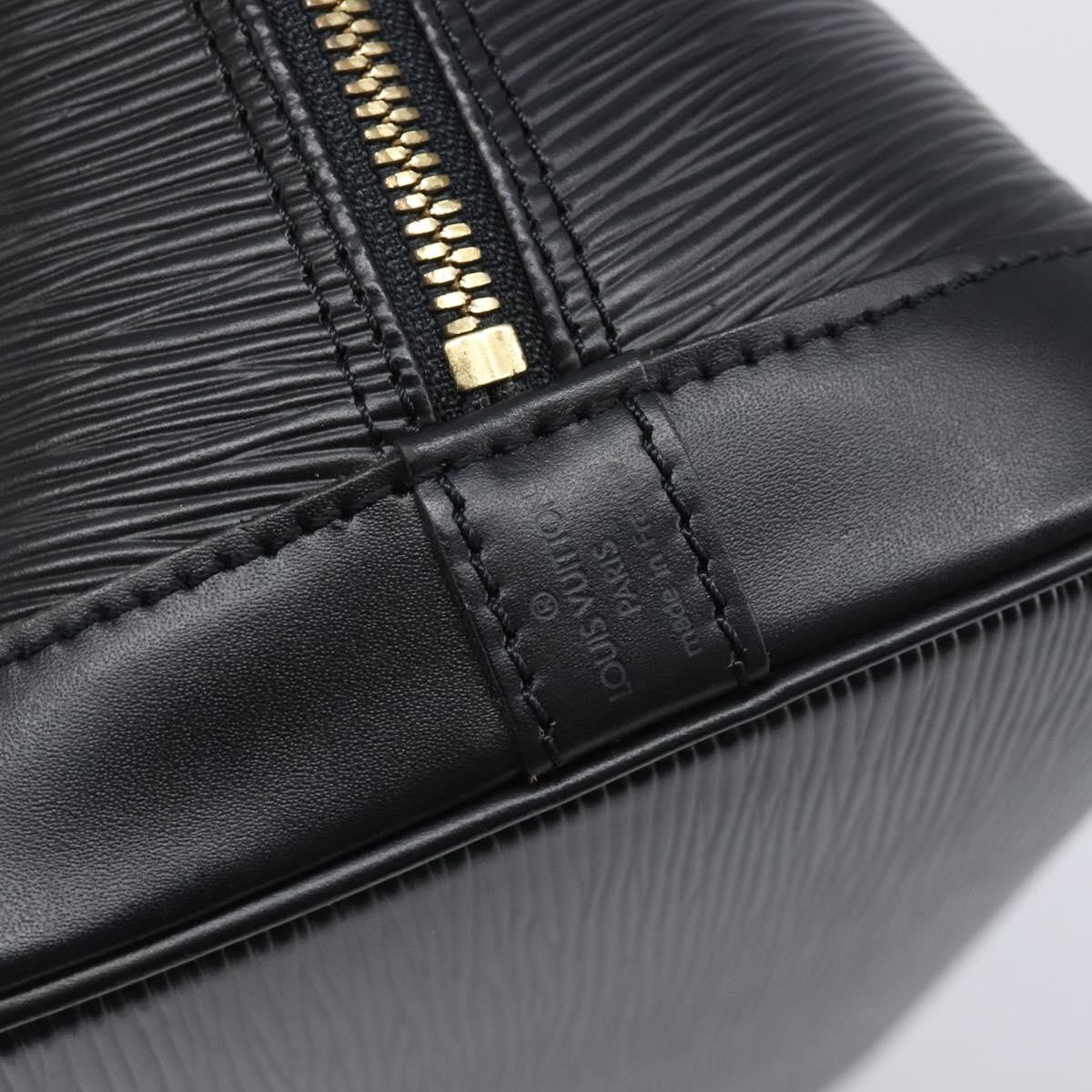 Louis Vuitton Vintage Alma Epi Leather Black Leather Handbag (Pre-Owned)