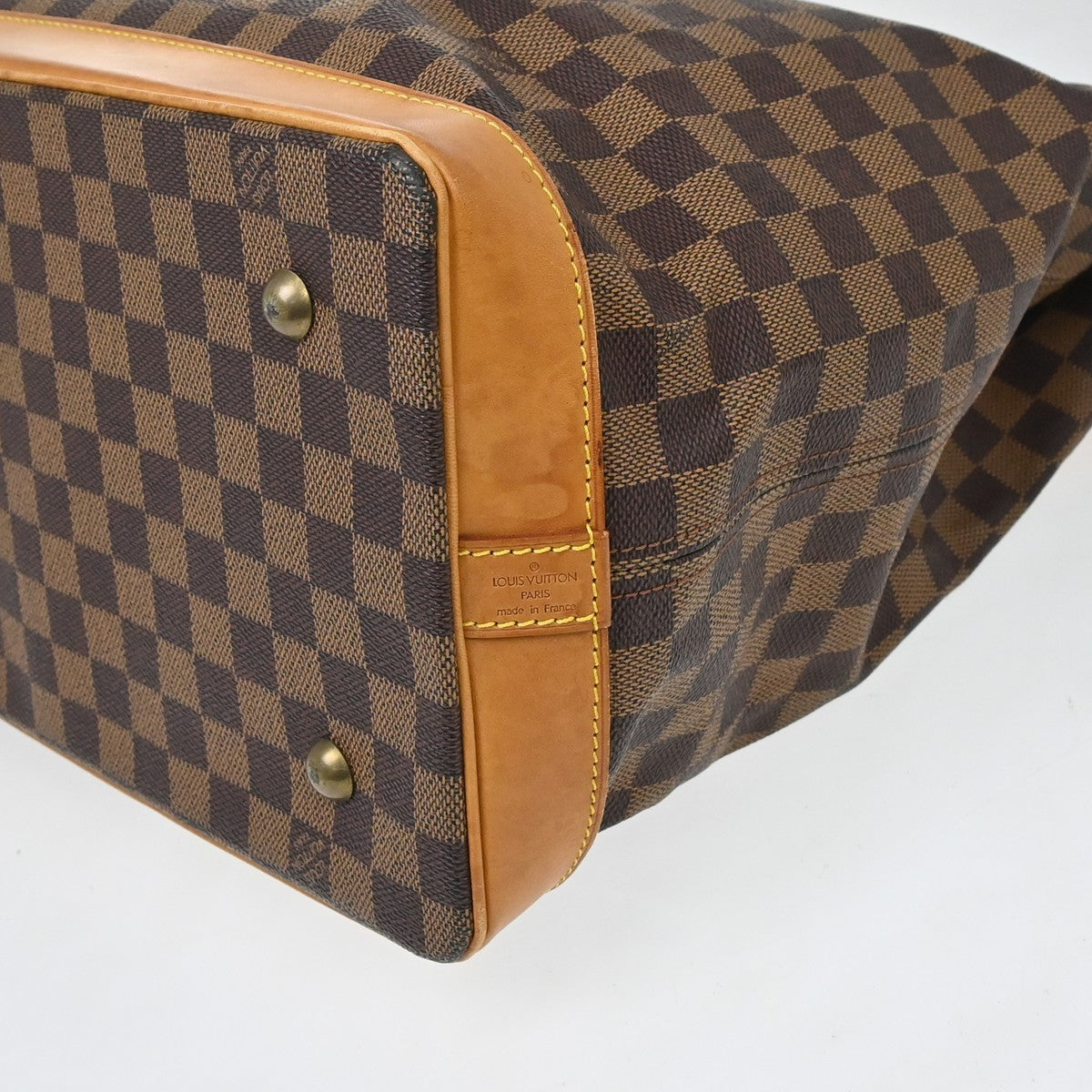 Louis Vuitton West End Centenaire Damier Brown Canvas Travel Bag Bag (Pre-Owned)