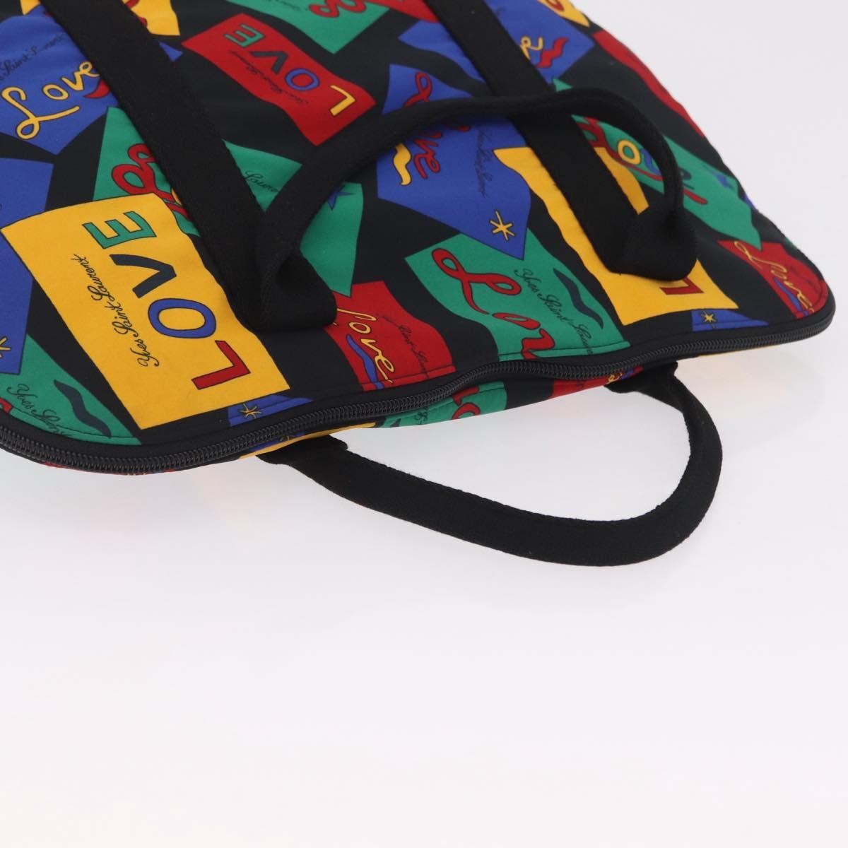 Saint Laurent Vintage Nylon Multicolour Nylon Handbag (Pre-Owned)