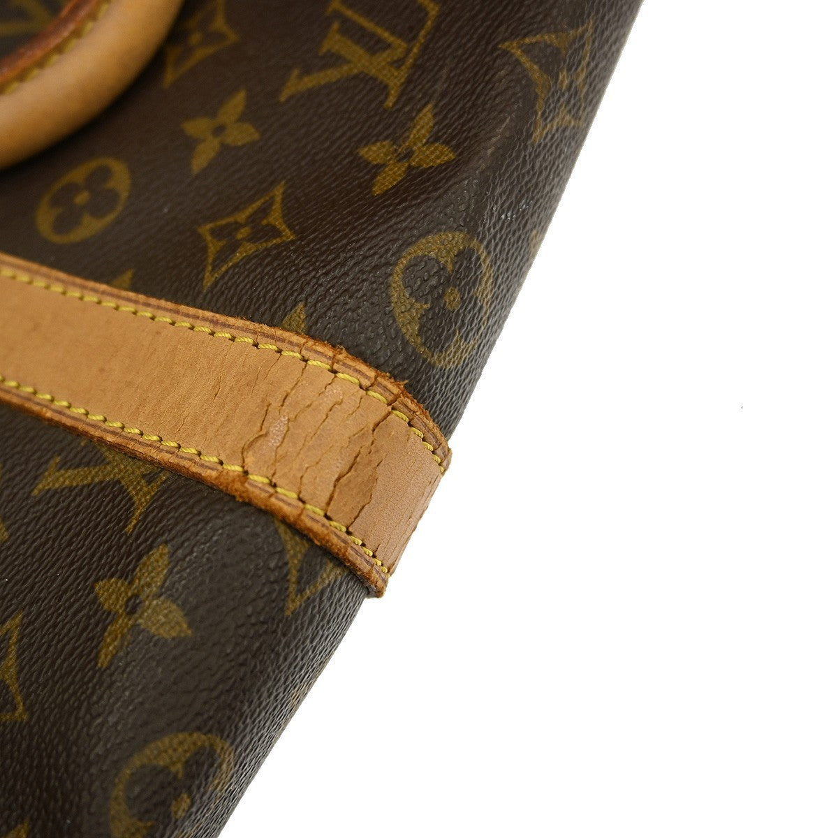 Louis Vuitton Keepall Monogram Canvas Brown Canvas Travel Bag Bag (Pre-Owned)