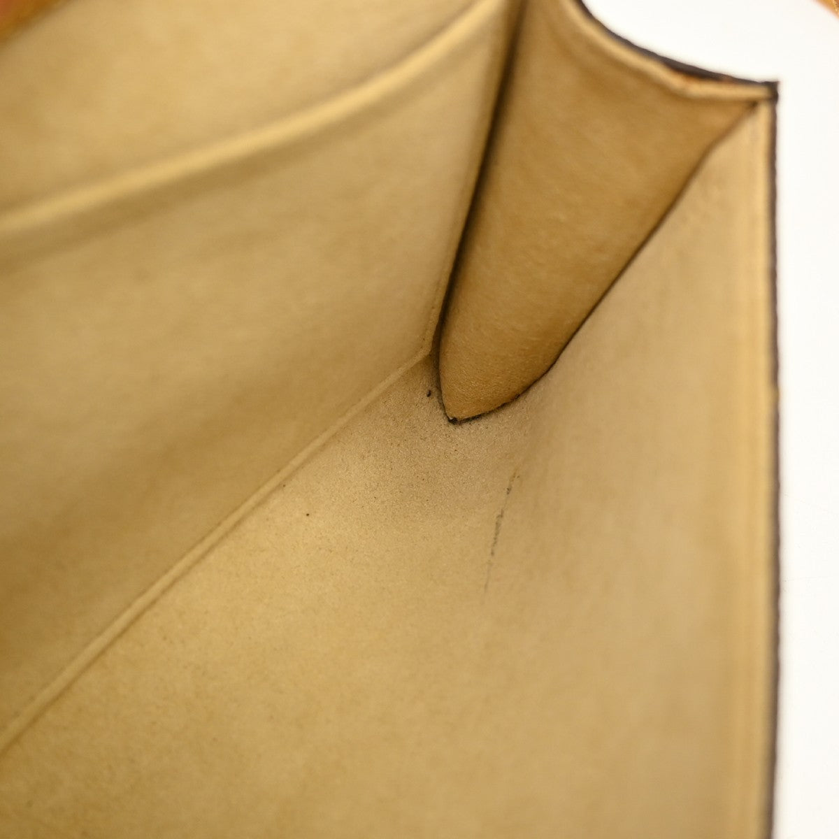 Louis Vuitton Twin Monogram Canvas Brown Canvas Clutche & Pouche Bag (Pre-Owned)