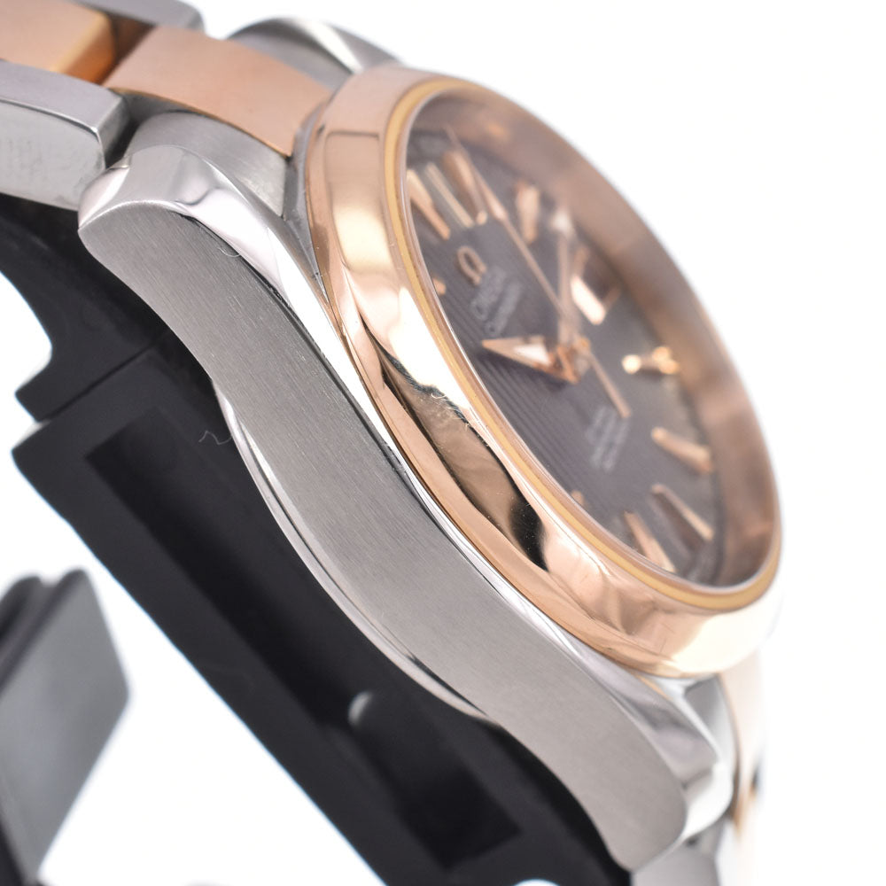 Omega Seamaster Aqua Terra 150M Co-Axial Chronometer Automatic Stainless Steel And Rose Gold Watch (Pre-Owned)