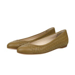 Bottega Veneta Women's Intrecciato Brown Leather Flat Slippers 370132