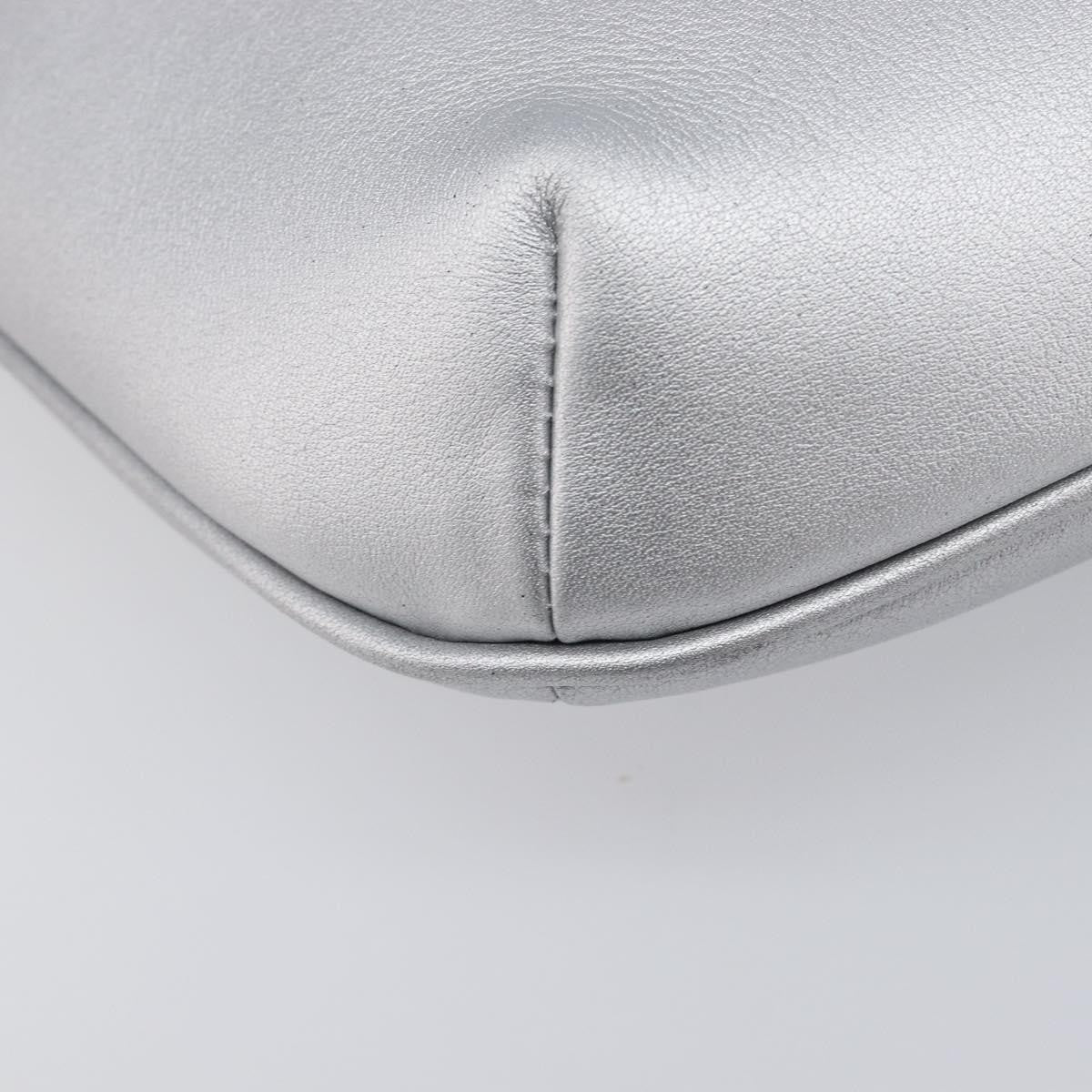 Balenciaga Mary Kate Sling Leather Silver Leather Handbag (Pre-Owned)