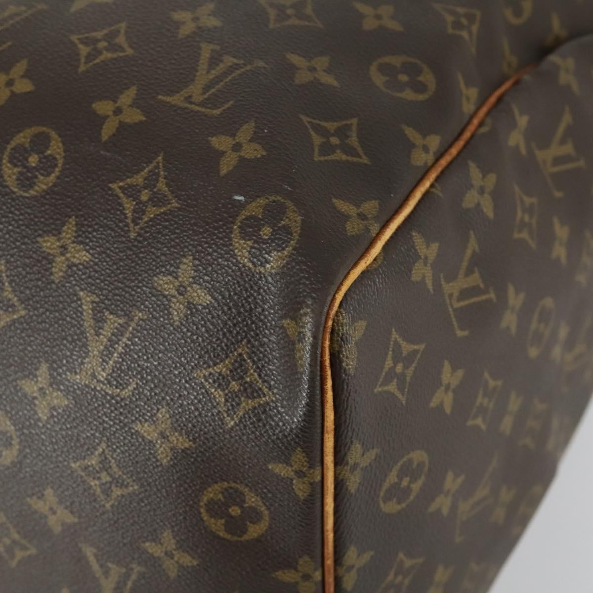 Louis Vuitton Keepall Monogram Canvas Brown Canvas Travel Bag Bag (Pre-Owned)