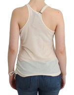 Ermanno Scervino Beachwear White Tank Top Cami Women's Blouse