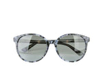 Gucci Unisex Black / Gray Plastic Round Frame Sunglasses G GG 3722/S 372819