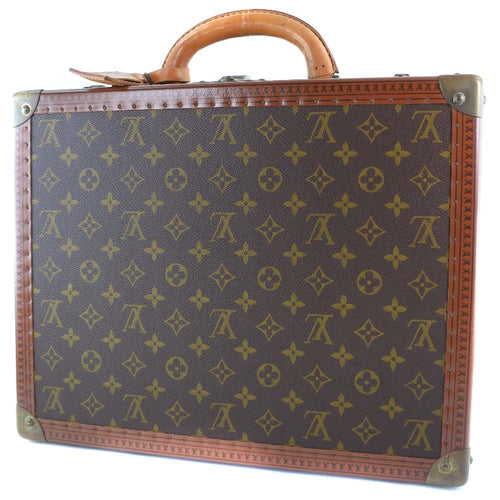 Louis Vuitton Cotteville 40 Brown Canvas Travel Bag (Pre-Owned)