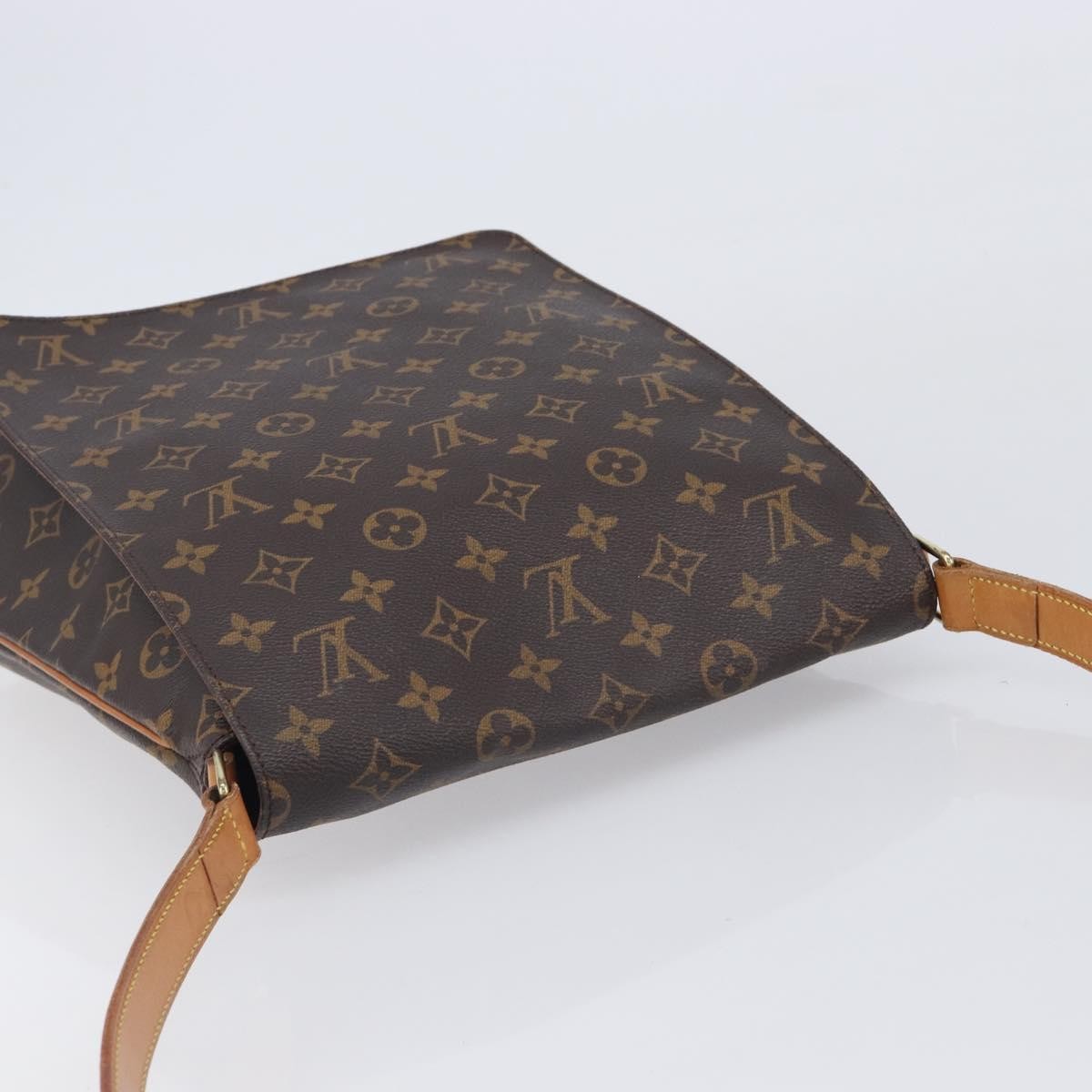 Louis Vuitton Musette Monogram Canvas Brown Canvas Handbag (Pre-Owned)