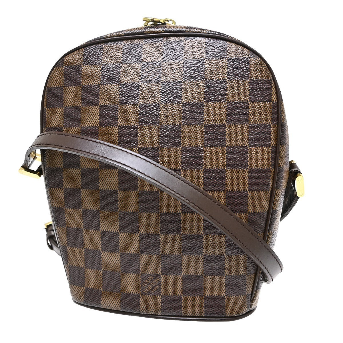 Louis Vuitton Ipanema Damier Ebene Brown Canvas Shoulder Bag Bag (Pre-Owned)
