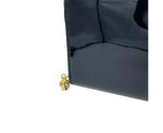 Alexander McQueen Women's Dark Navy Patent Leather Zip Around Wallet 375282 DP00G 4910