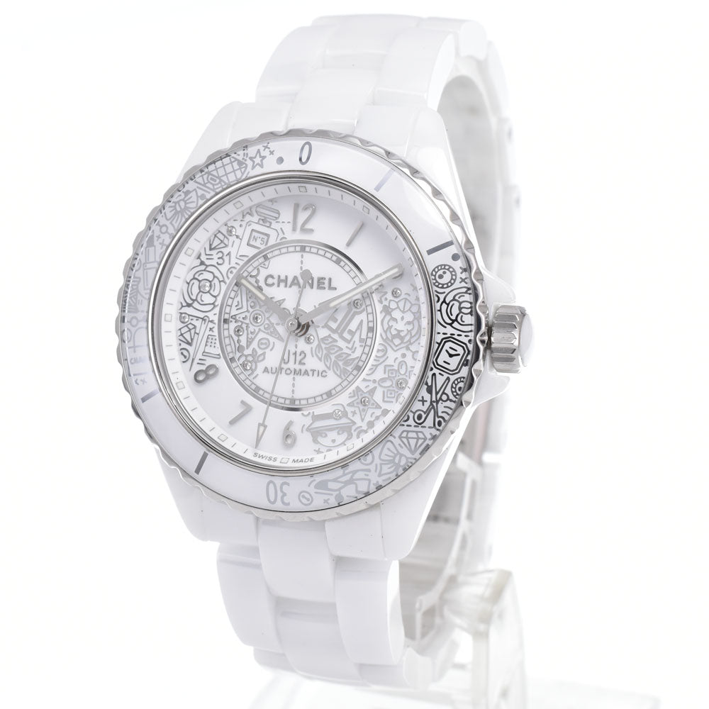 Chanel J12 Automatic Ceramic And Stainless Steel Watch (Pre-Owned)