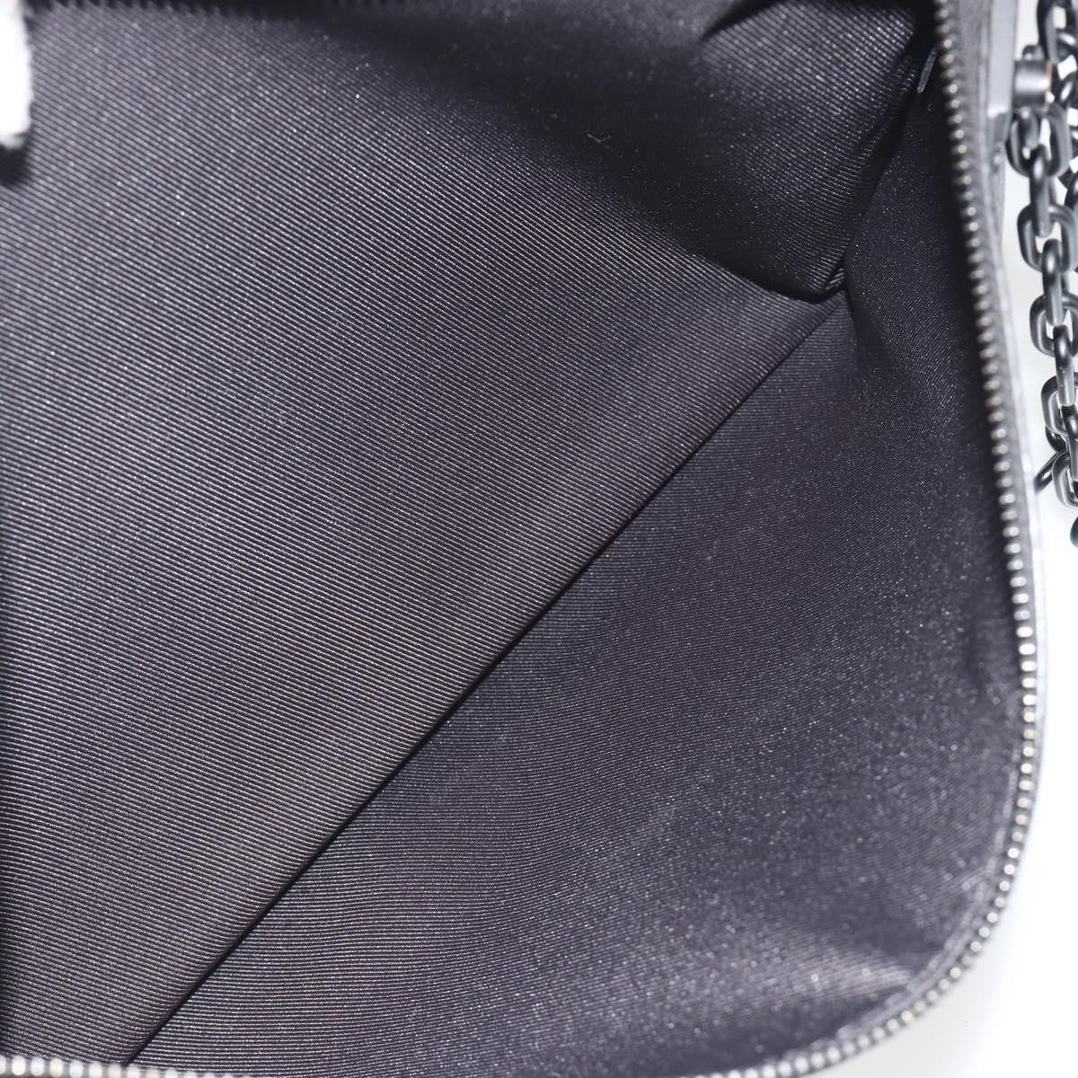 Louis Vuitton Pochette A4 Rainbow Taiga Leather Black Leather Clutche & Pouche Bag (Pre-Owned)