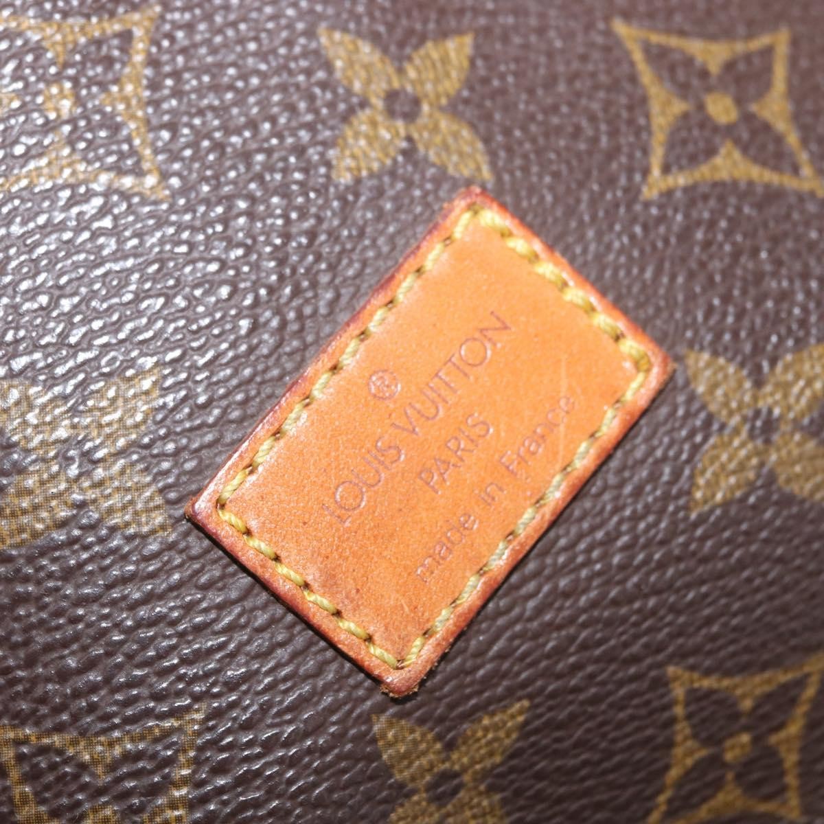 Louis Vuitton Saumur Monogram Canvas Brown Canvas Shoulder Bag Bag (Pre-Owned)