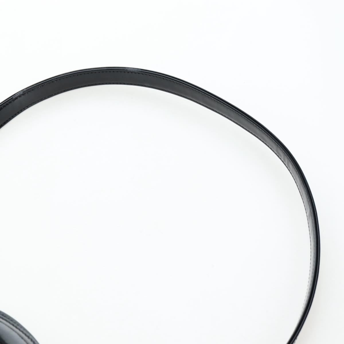 Christian Dior Lady Dior Cannage Black Patent_Leather Handbag (Pre-Owned)