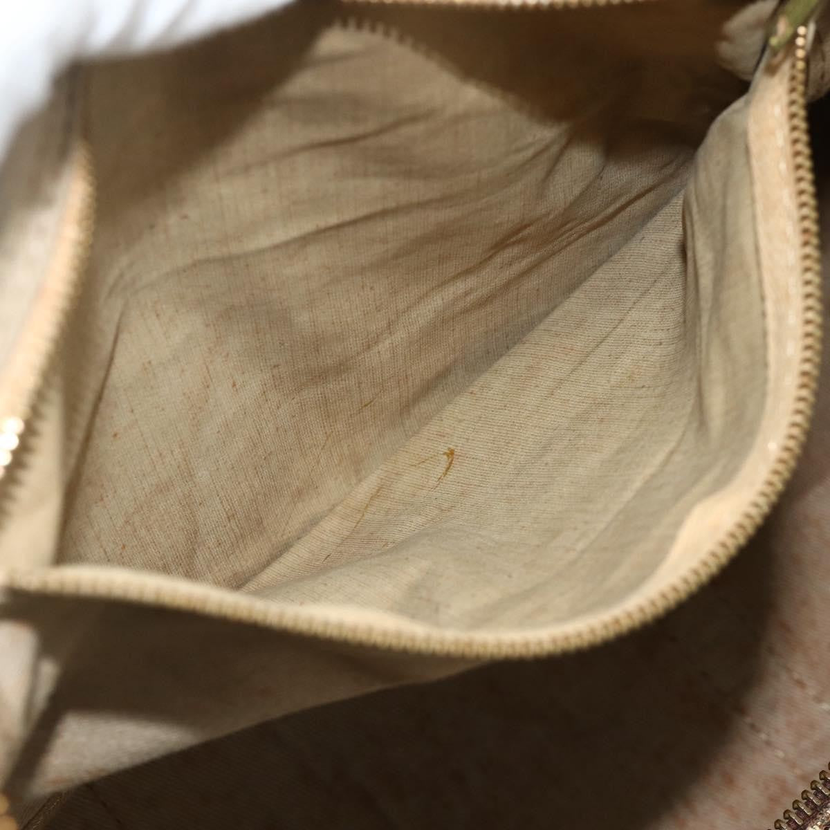 Christian Dior Vintage Trotter Canvas Brown Canvas Handbag (Pre-Owned)