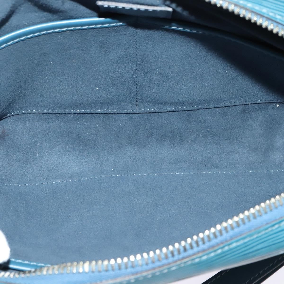 Louis Vuitton Neo Hoche Clutch Epi Leather Blue Leather Clutche & Pouche Bag (Pre-Owned)