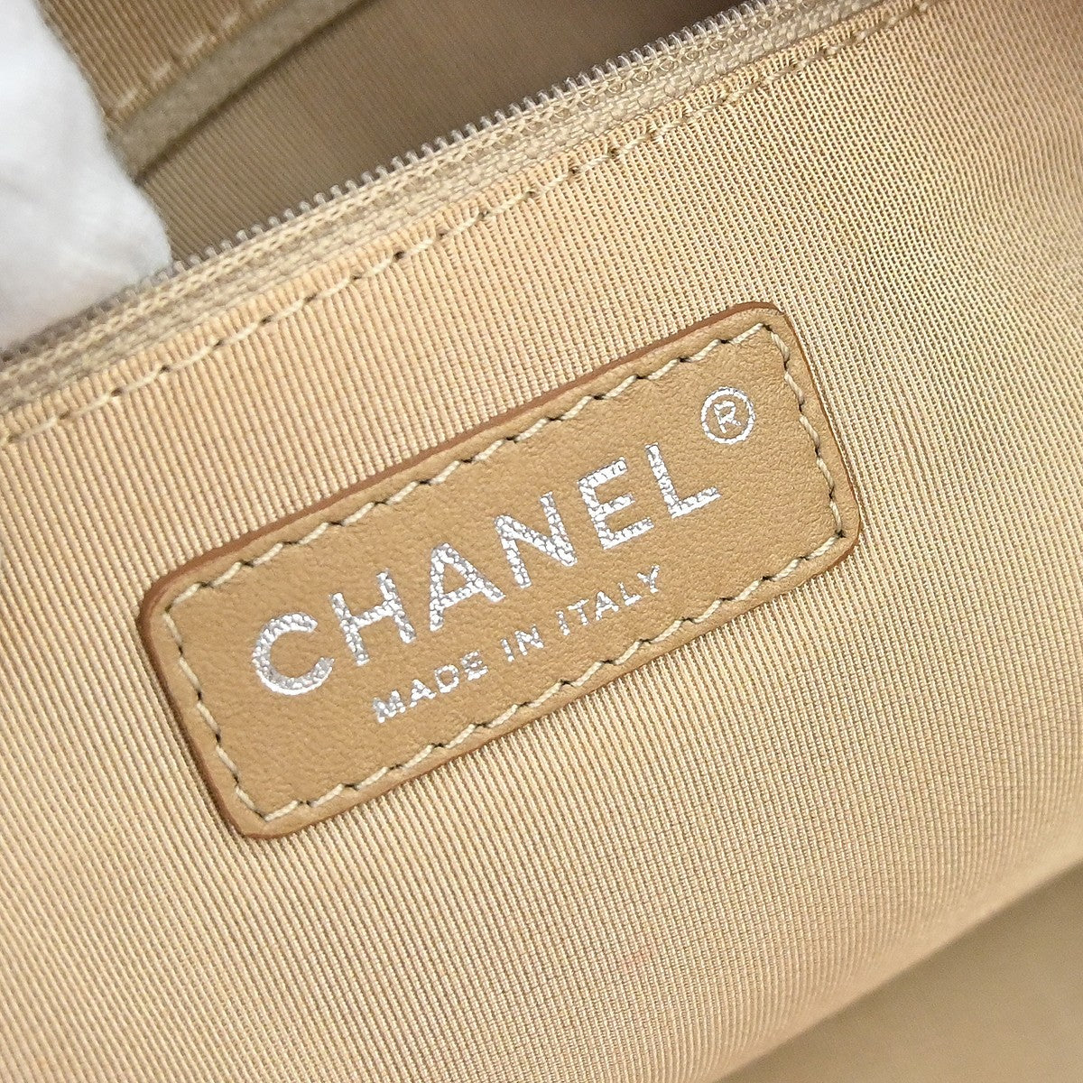 Chanel Timeless Cc Expandable Tote Quilted Caviar Red Leather Tote Bag Bag (Pre-Owned)