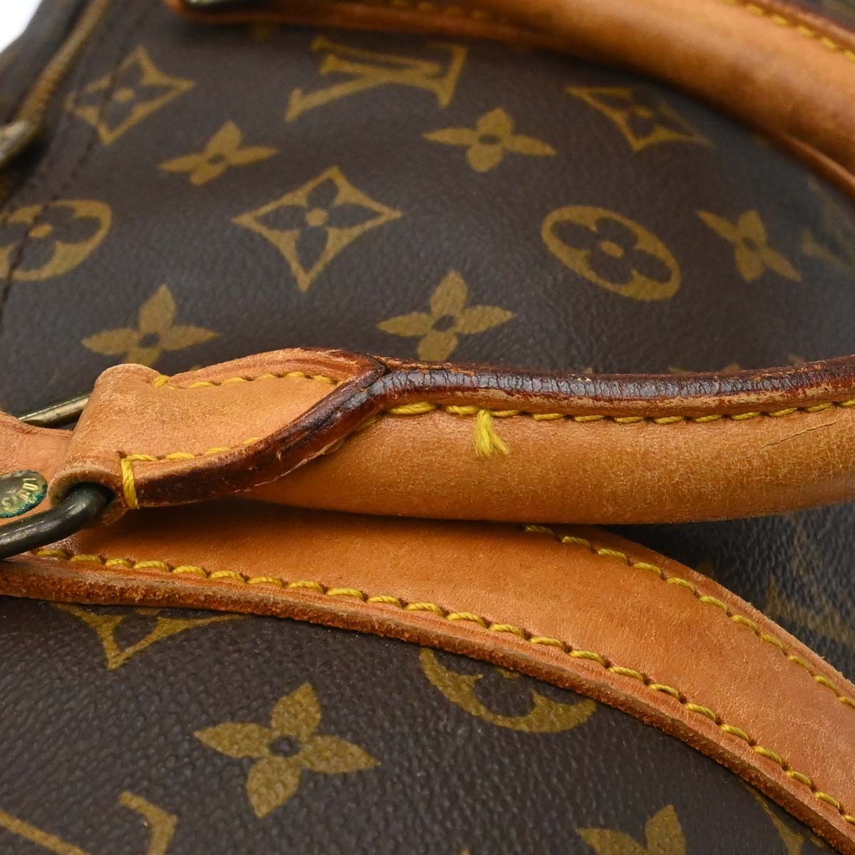Louis Vuitton Keepall Monogram Canvas Brown Canvas Travel Bag Bag (Pre-Owned)