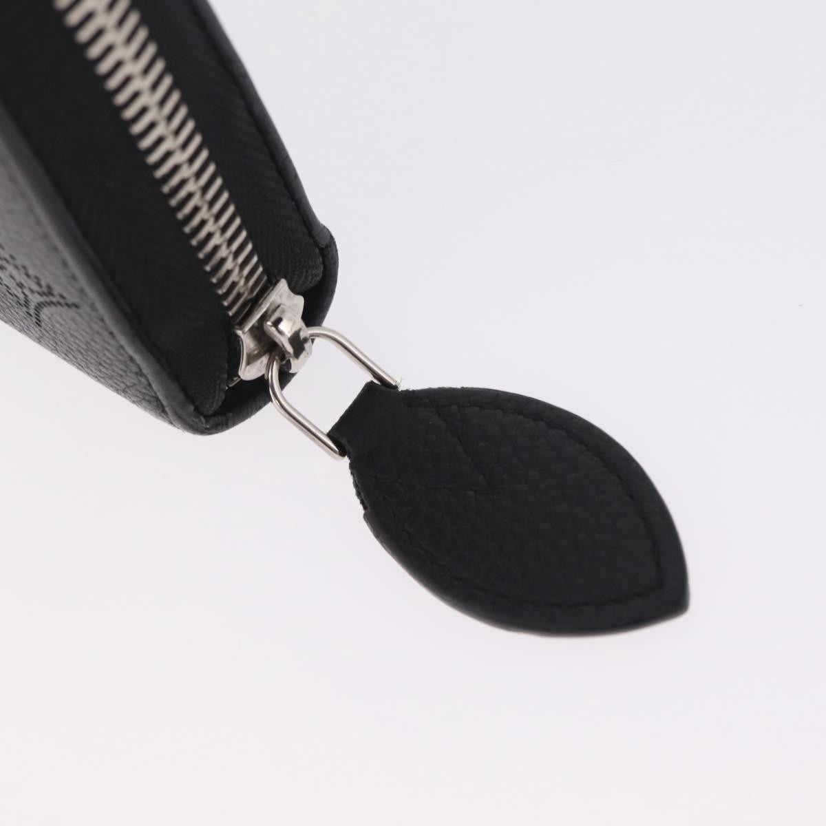 Louis Vuitton Zippy Mahina Leather Black Leather Wallets Accessory (Pre-Owned)