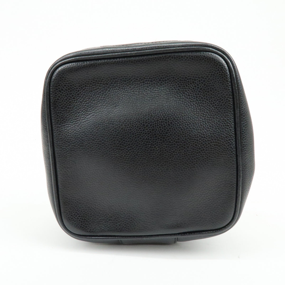 Chanel Vintage Timeless Cosmetic Case Caviar Black Leather Clutche & Pouche Bag (Pre-Owned)