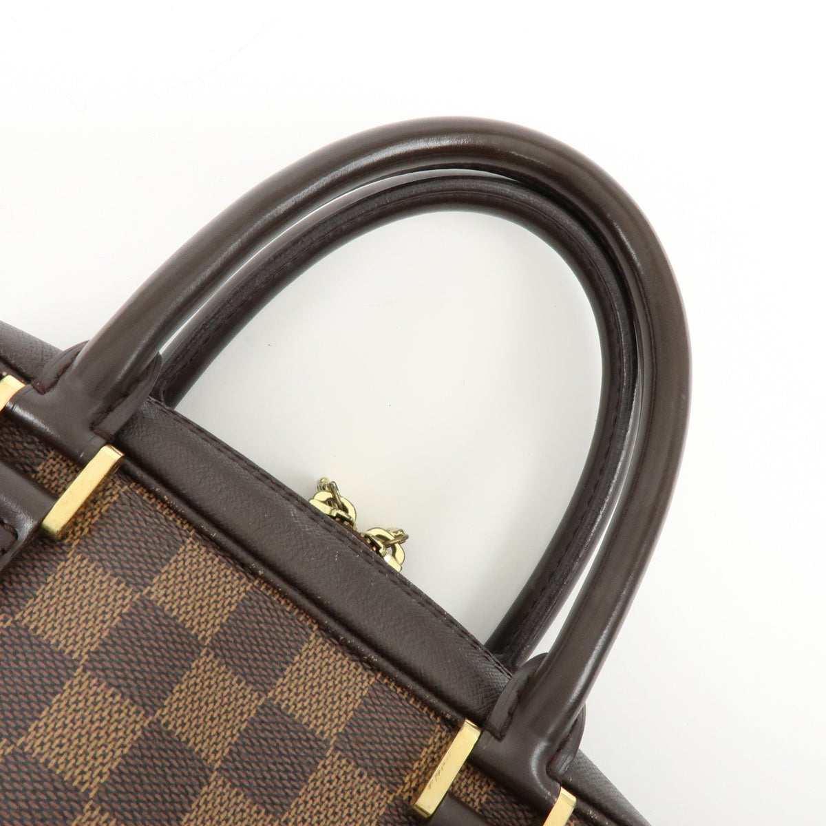 Louis Vuitton Brera Damier Brown Canvas Handbag (Pre-Owned)
