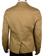 Gucci Men's Light Brown Cotton Jacket (G 52 / US 42)