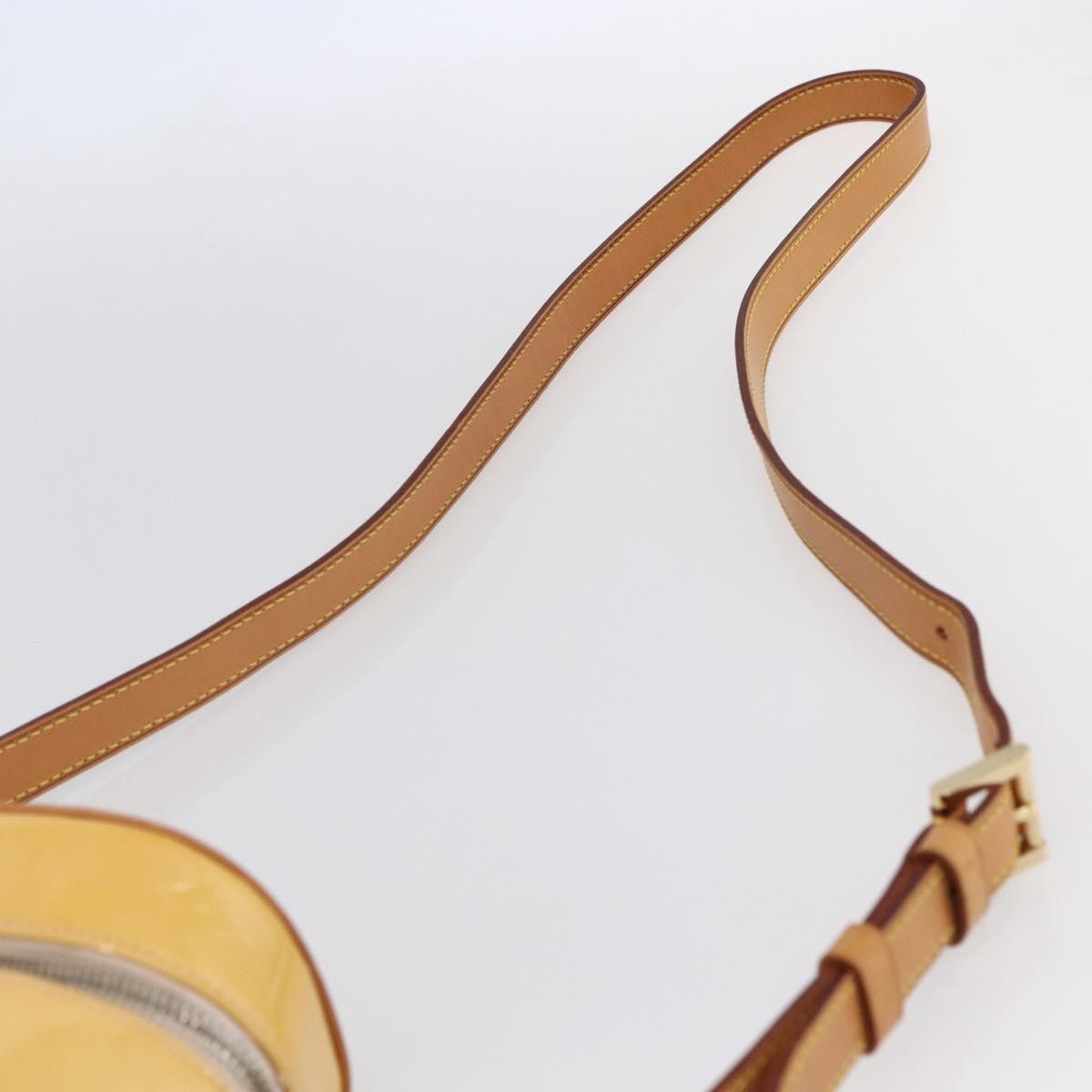 Louis Vuitton Vertical Taiga Leather Pink Patent_Leather Tote Bag Bag (Pre-Owned)