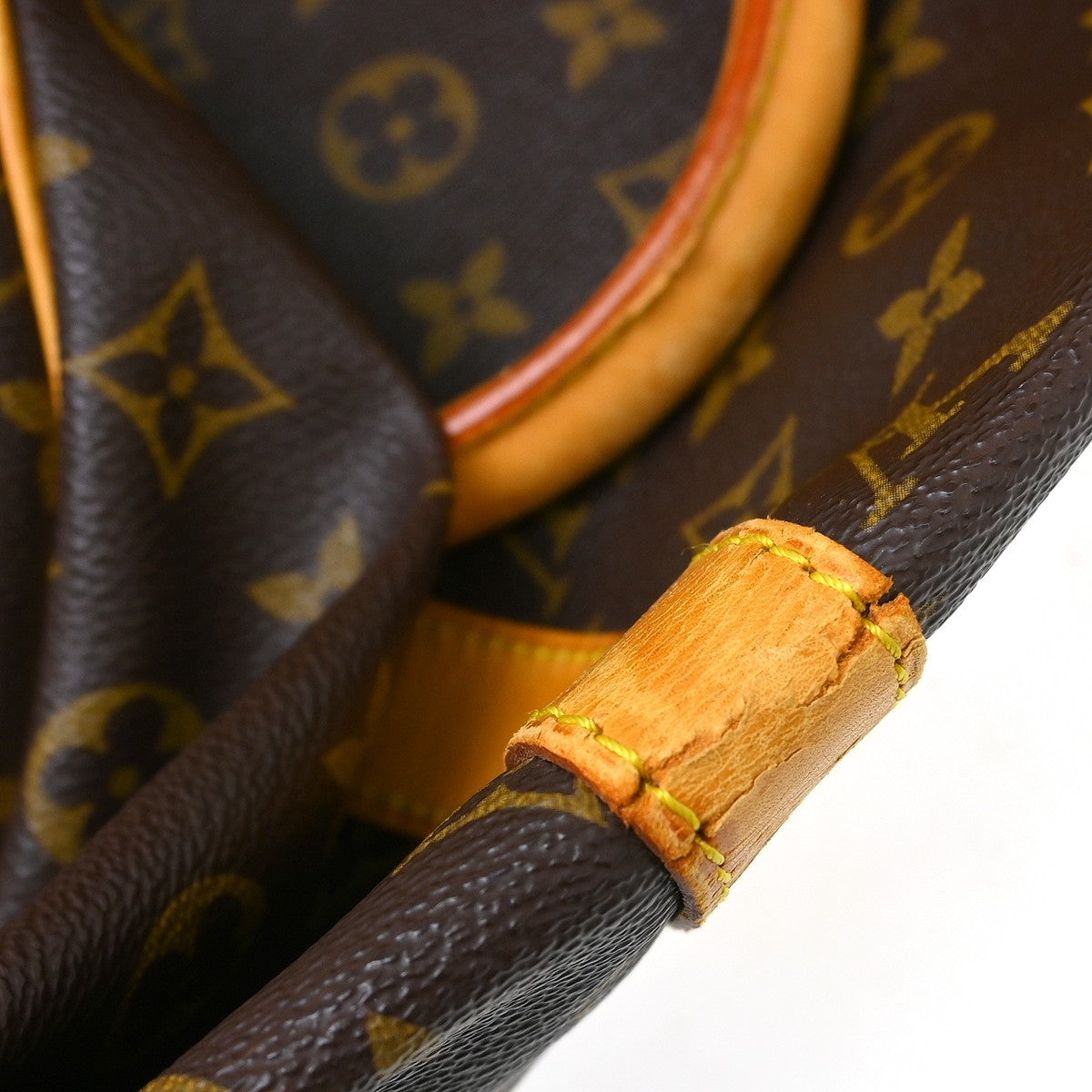 Louis Vuitton Keepall Bandoulière Monogram Brown Canvas Travel Bag Bag (Pre-Owned)