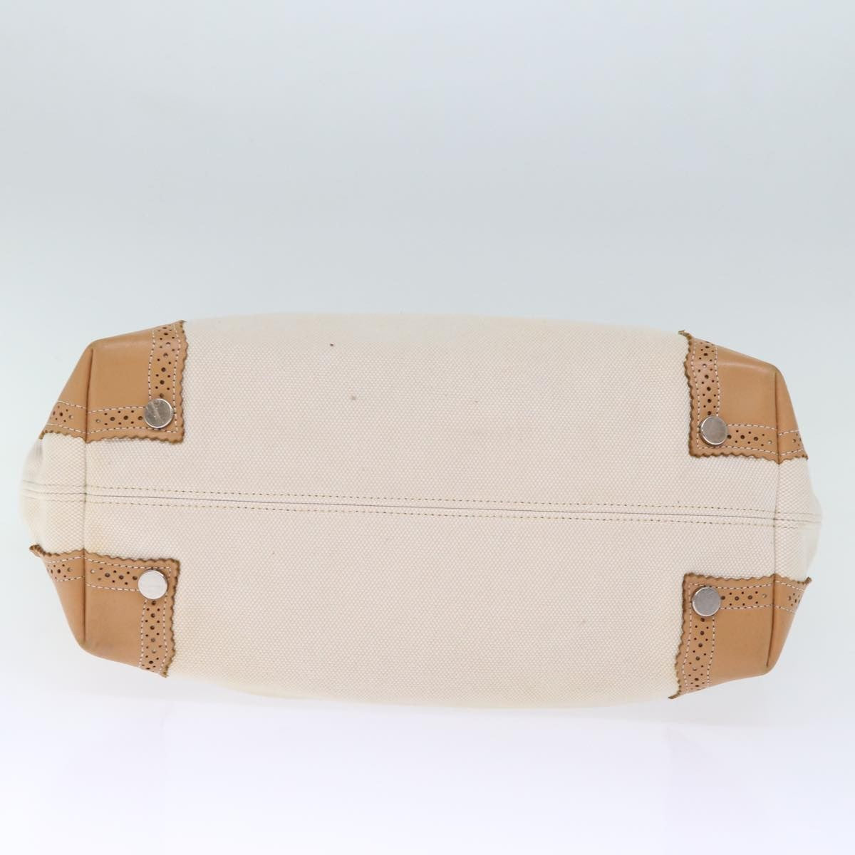 Burberry Blue Label Canvas Beige Canvas Tote Bag Bag (Pre-Owned)