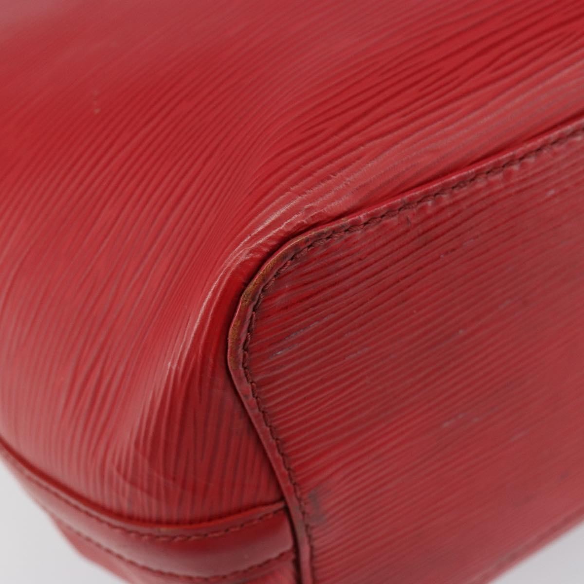 Louis Vuitton Mandara Epi Leather Red Leather Shoulder Bag Bag (Pre-Owned)