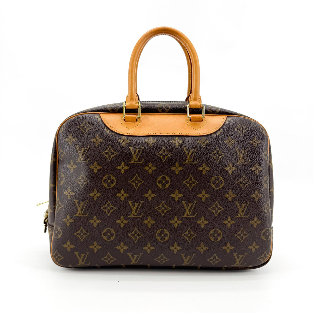 Louis Vuitton Trouville Monogram Canvas Brown Canvas Handbag (Pre-Owned)