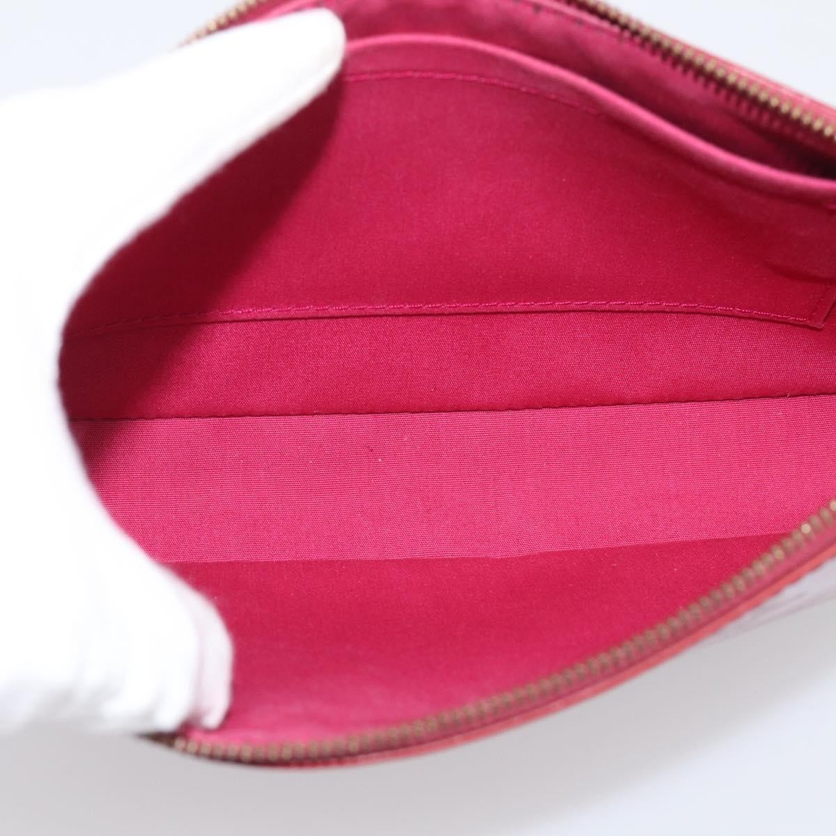 Louis Vuitton Pochette Accessoires Nm Monogram Vernis Pink Patent_Leather Clutche & Pouche Bag (Pre-Owned)
