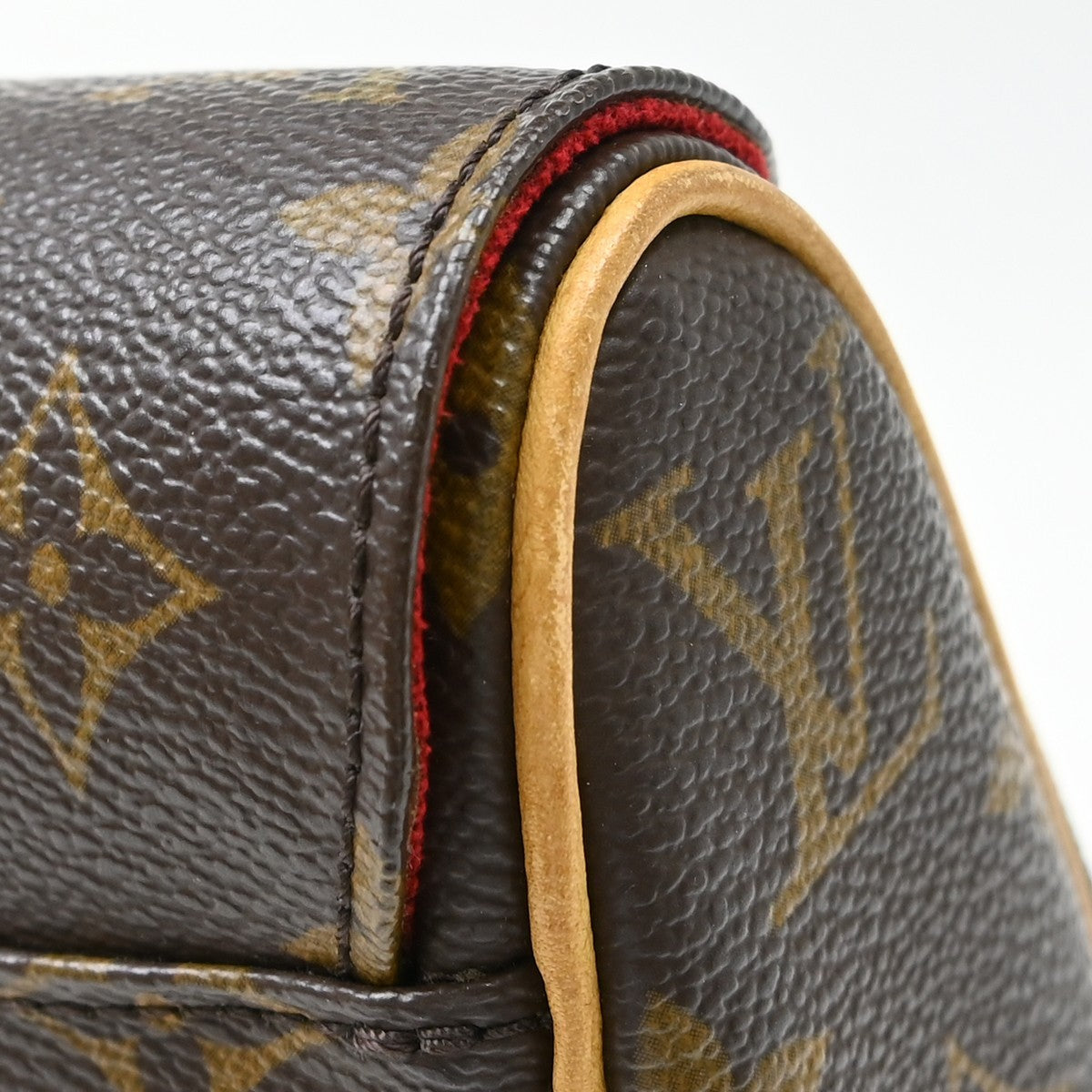 Louis Vuitton Sonatine Monogram Canvas Brown Canvas Handbag (Pre-Owned)