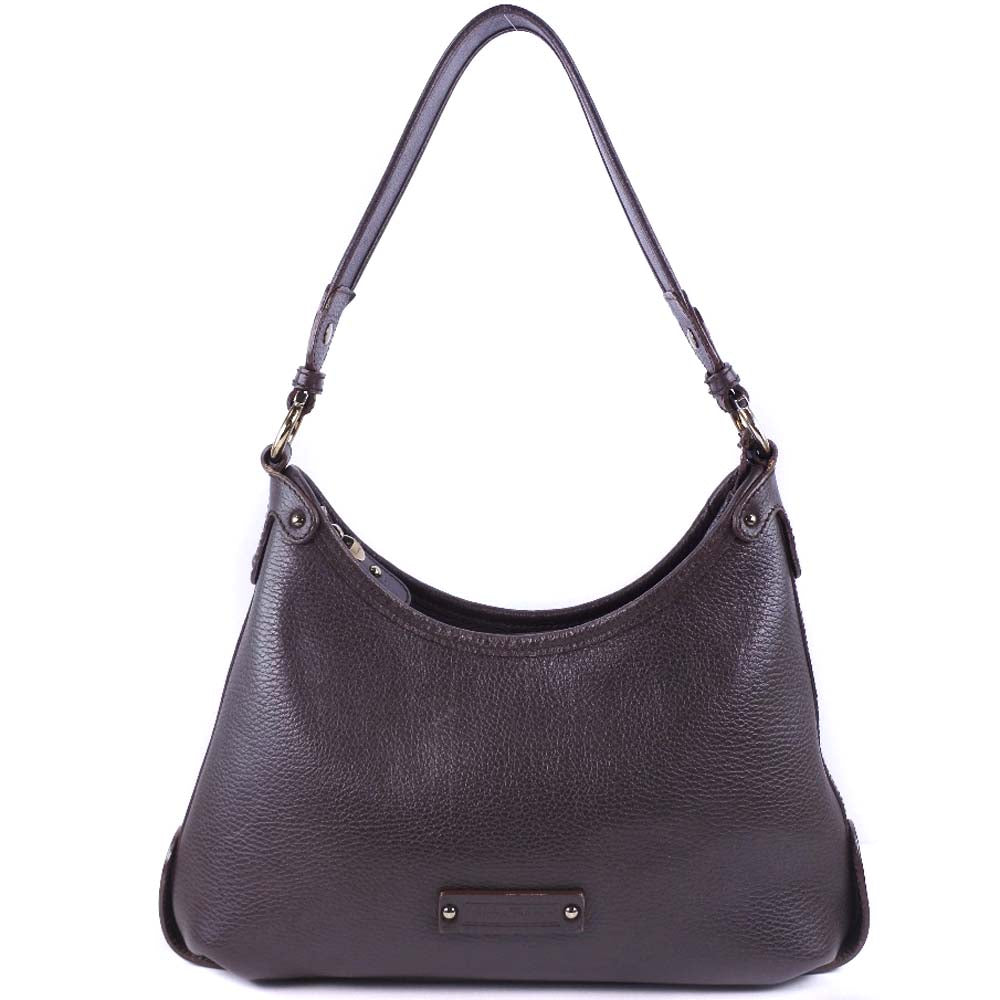 Salvatore Ferragamo Brown Leather Handbag (Pre-Owned)