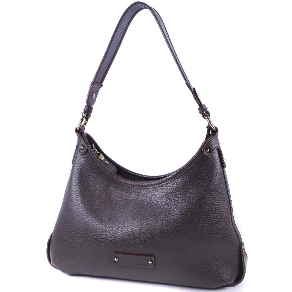 Salvatore Ferragamo Brown Leather Handbag (Pre-Owned)