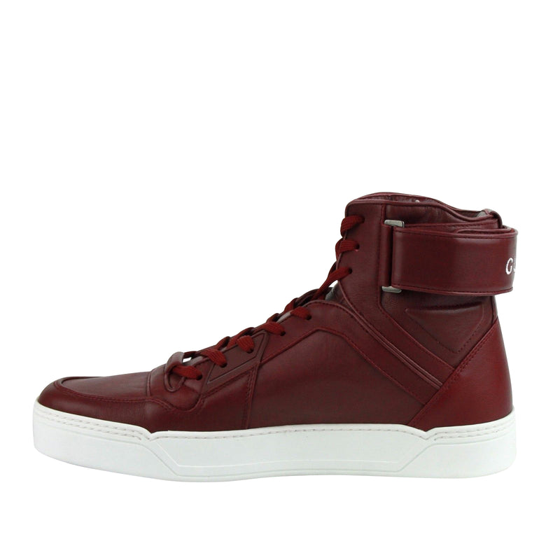 Gucci red online high top sneakers