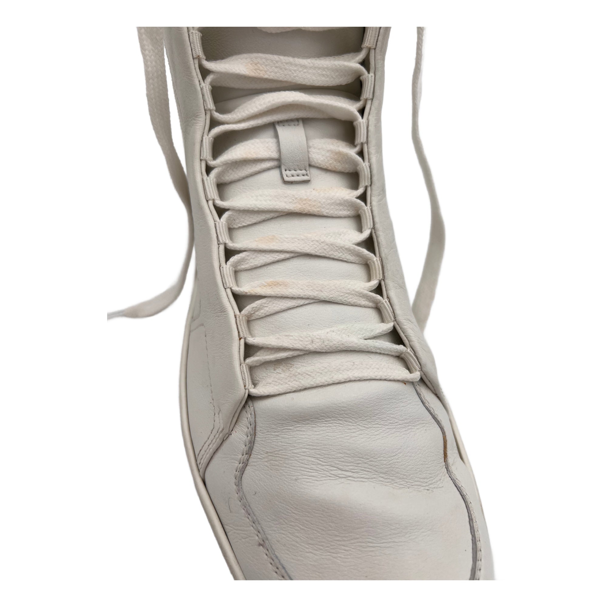 Gucci Zip Up Black / White Suede / Leather Hi Top Sneakers 386743 9072