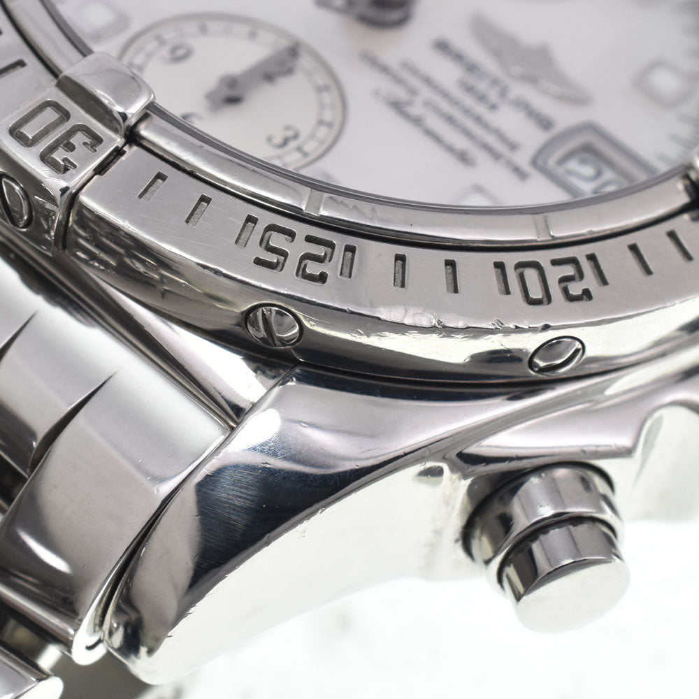 Breitling Cockpit Galactic Chronograph Automatic Stainless Steel Watch (Pre-Owned)