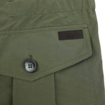 Gucci Men's Soft Popeline Army Green Polyester Polyamide Peacoat