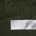Gucci Men's Soft Popeline Army Green Polyester Polyamide Peacoat