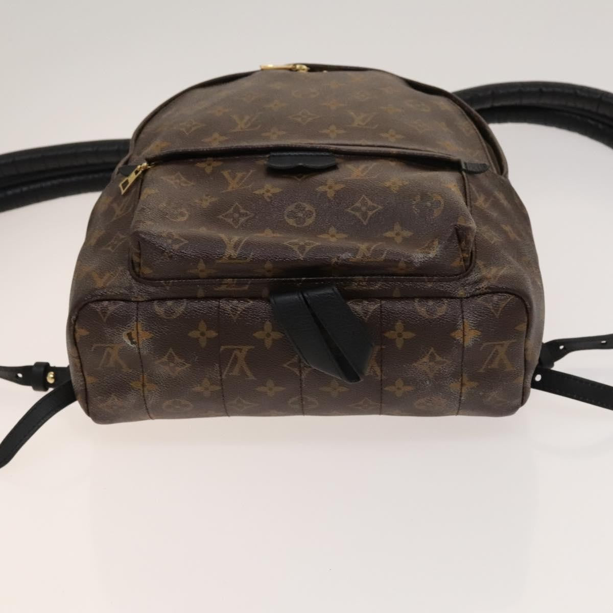 Louis Vuitton Palm Springs Monogram Canvas Brown Canvas Backpack Bag (Pre-Owned)