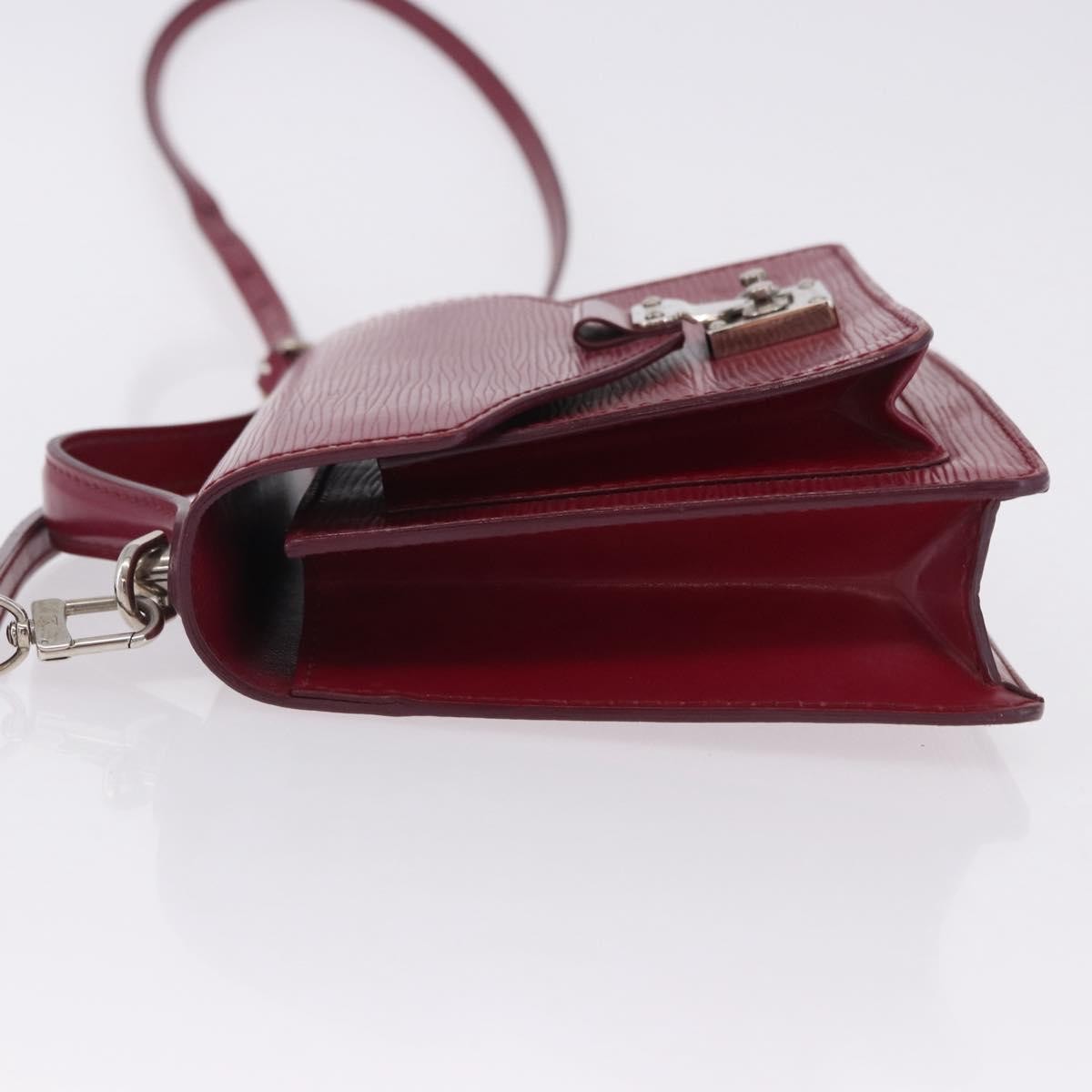 Louis Vuitton Monceau Epi Leather Pink Leather Handbag (Pre-Owned)