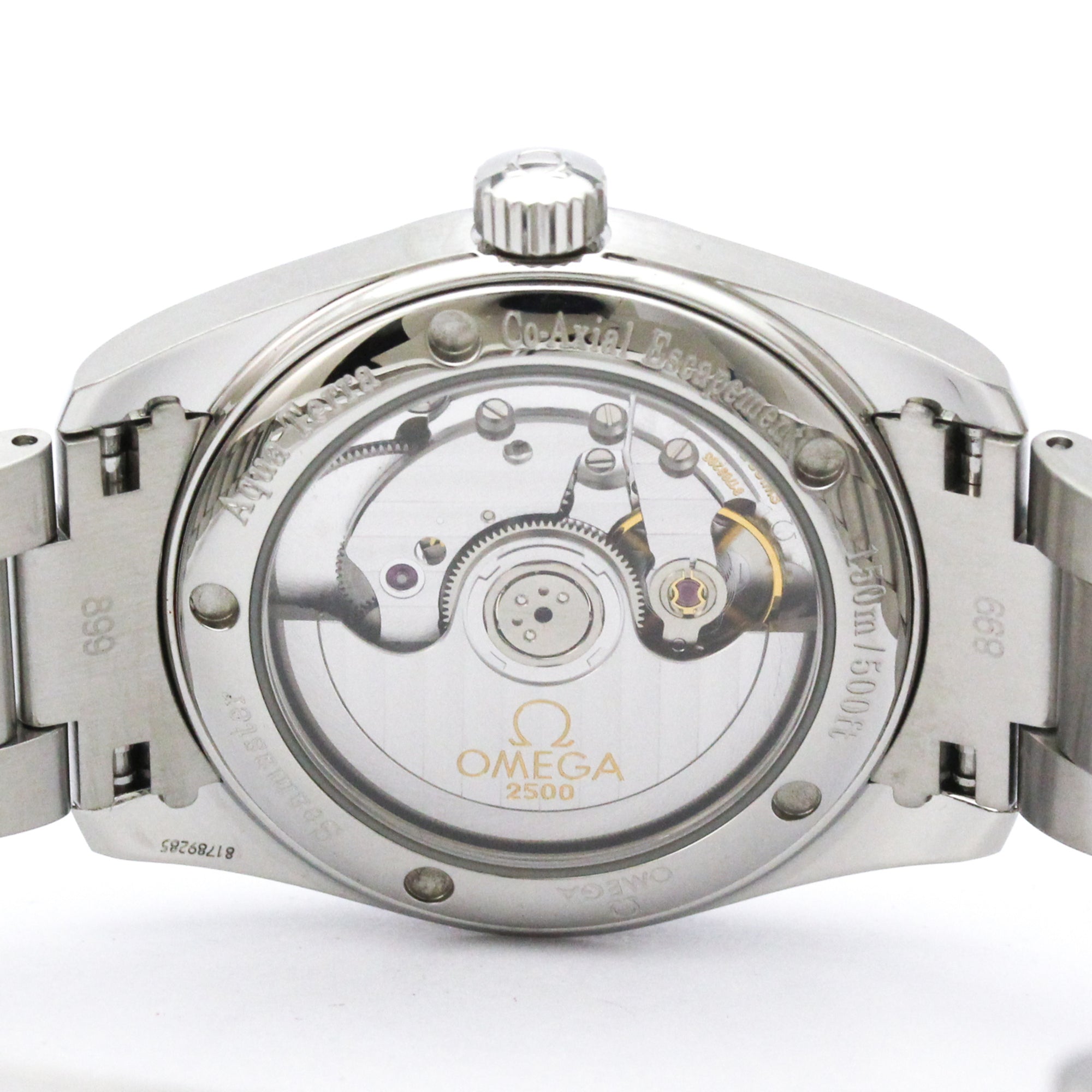 Omega Seamaster Aqua Terra 150M Co-Axial Chronometer Automatic Stainless Steel Watch (Pre-Owned)