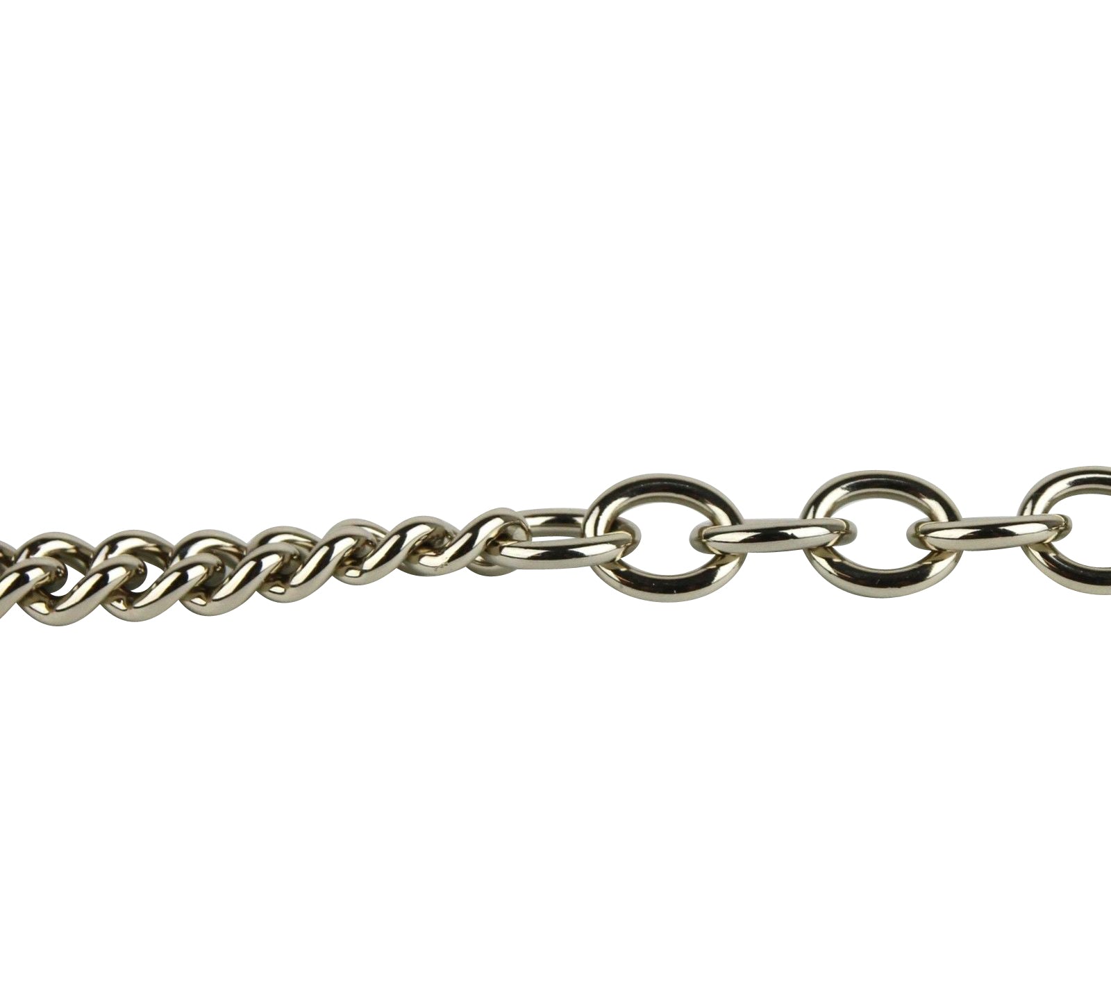Gucci Women's Chain Tassel Gold / Beige Leather Belt (85 / 34)