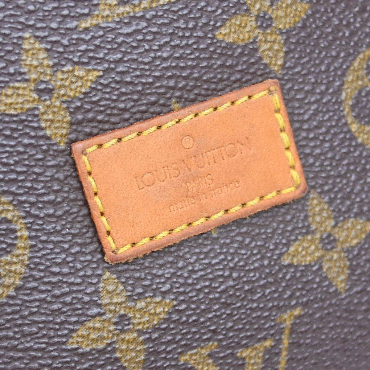 Louis Vuitton Saumur Monogram Canvas Brown Canvas Shoulder Bag Bag (Pre-Owned)