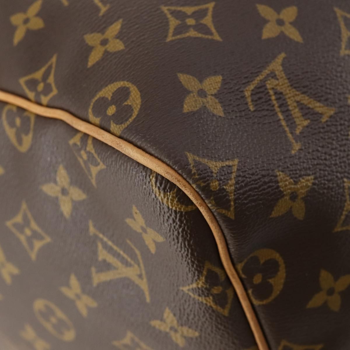 Louis Vuitton Keepall Monogram Canvas Brown Canvas Travel Bag Bag (Pre-Owned)